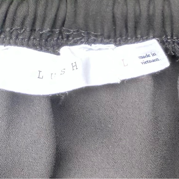 Sz-L Lush brand black dress - Picture 2 of 2